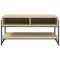 vidaXL Konferenčný stolík dub sonoma 90x50x45 cm kompozitné drevo