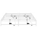 vidaXL Elektrický nastaviteľný rám postele Biela 160 x 200 cm Oceľ