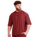 Tričko Oversized Unstoppable Red - GymBeam, veľkosť L, veľkosť oblečenia L