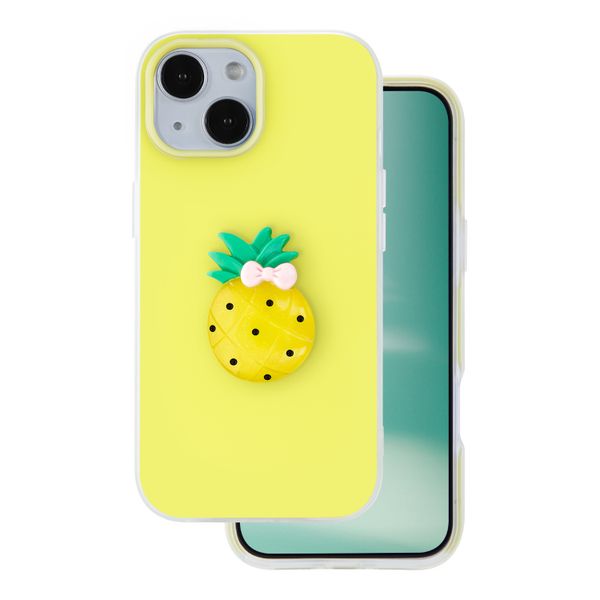 Puzdro Fruit 2v1 pre iPhone 11 žlté