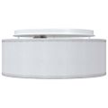 vidaXL Stropná lampa so bodmi Sivá 30 x 30 x 13,5 cm látka