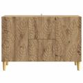 vidaXL Servírovacia skriňa Dub artisan 89 x 34,5 x 60 cm