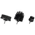 Sada kartáčov na vrtačku na čistenie auta CAR DETAILING DRILL BRUSH 3 HARD, 3ks SIXTOL