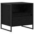vidaXL Nočný stolík 2 ks Čierny dub 50 x 39,5 x 50 cm Kompozitné drevo