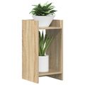 vidaXL Stojan na rastliny 2 ks Dub sonoma 30 x 30 x 60 cm