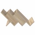 vidaXL Regál na časopisy Sonoma dub 53 x 40 x 28,5 cm Kompozitné drevo