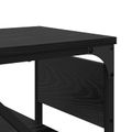 vidaXL Konferenčnýstolík Čierny dub Kompozitné drevo 105x30x75cm
