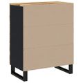 vidaXL Komody 2 ks 60x33x75 cm surové mangovníkové drevo