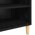 vidaXL Servírovacia skriňa Čierny dub 57 x 35 x 89.5 cm