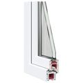 vidaXL Otočné a sklopné okno do suterénu RISOR 60 x 80 cm PVC a sklo