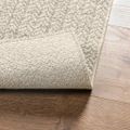 vidaXL Koberec ZIZUR 120x120 cm, jutový vzhľad, interiér a exteriér