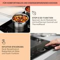 10033015 Klarstein Delicatessa Slim, indukčná varná doska, 3500 W, časovač, čierna