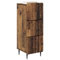vidaXL Zásuvkový kabinet 33 x 34,5 x 92 cm Kompozitné drevo