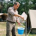 Skladacie vedierko NILS Camp NC1731 modré 10 l