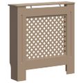 vidaXL Kryt na radiátor 78 cm MDF