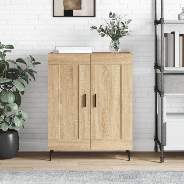 vidaXL Komoda dub sonoma 69,5x34x90 cm kompozitné drevo