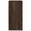 vidaXL Komody 2 ks hnedý dub 79x38x80 cm kompozitné drevo