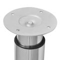 Teleskopické stolové nohy, pochrómované, 710 mm-1100 mm 2 ks