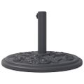 vidaXL Podstavec pod slnečník pre Ø38/48 mm tyče 12 kg kruh