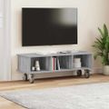 vidaXL TV stolík 100 x 35 x 35 cm Sivý Sonoma Kompozitné drevo