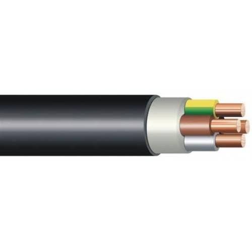 Silový kabel pro pevné uložení CYKY-J 4x10 METRÁŽ