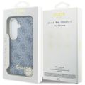 Guess case 4G Script MagSafe pre Samsung Galaxy S26 modrá