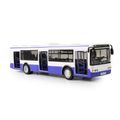 Autobus ktorý hlási zastávky česky 28 cm modrý