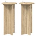 vidaXL Stojan na rastliny 2 ks Dub sonoma 29,5 x 29,5 x 60 cm