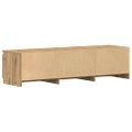 vidaXL TV skrinka Artisan Dub 140x40x36 cm Konštrukčné drevo