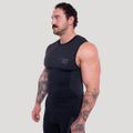 Bezšvové tielko OG1 Black/Grey - GymBeam, veľkosť XL