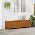 vidaXL Záhradný úložný box 200x50x58 cm akáciový masív