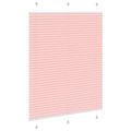 vidaXL plisovaná roleta ružová 105x150 cm Šírka látky 104,4 cm