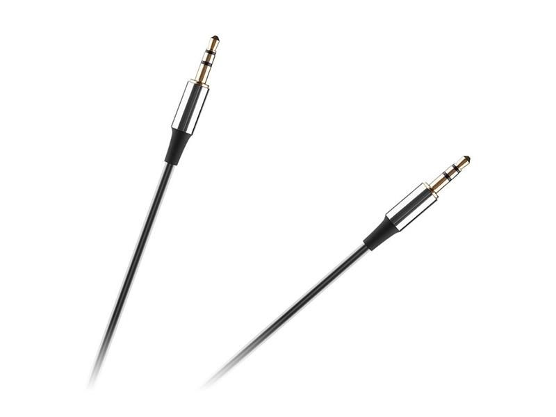 Kábel REBEL RB-6008-100-B JACK 3.5 konektor/JACK 3.5 konektor 1m