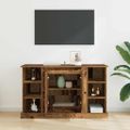 vidaXL Servírovacia skriňa Staré drevo 100 x 35,5 x 60 cm