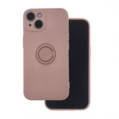 Puzdro na prst pre iPhone 15 6,1" ružová