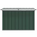 vidaXL Záhradný úložný box zelený 109x67x65 cm