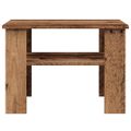vidaXL konferenčný stolík Old Wood 60x60x42 cm Konštrukčné drevo