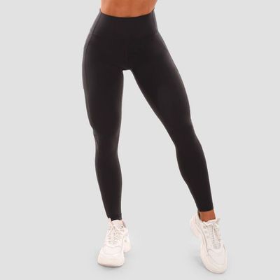 Dámske legíny Mesh Panel black - GymBeam, veľkosť XS, veľkosť oblečenia XS