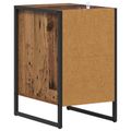 vidaXL Nočný stolík Staré drevo 39,5 x 30 x 50 cm Kompozitné drevo