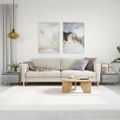 vidaXL Konferenčné stolíky 2 ks sivé sonoma 50x46x35 cm kompoz. drevo