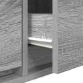 vidaXL TV stolíky 2 ks sivý dub sonoma 60x31x25,5 cm spracované drevo