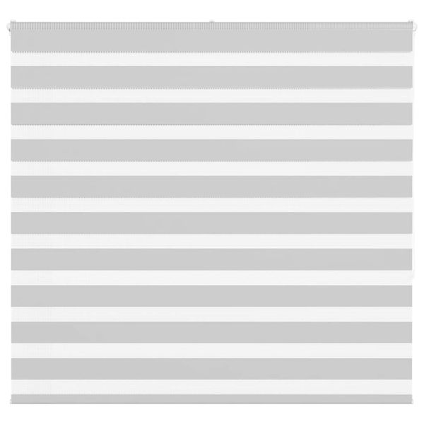 vidaXL Zebra roleta svetlosivá 160x150cm šírka látky 155,9cm polyester