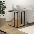 vidaXL Bočný stolík dub sonoma 50x35x52 cm spracované drevo