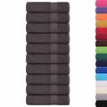 vidaXL Sprchové osušky FROGN 25 ks antracitové 70x140 cm 360 g/m²