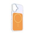 Puzdro Etteri Hidden Pearl pre iPhone 16 6,1" oranžová