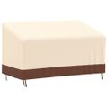 vidaXL Obaly na 3-miestne lavice 2 ks 159x84x56/81 cm, 600D Oxford