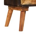 vidaXL Komoda masívne mangovníkové drevo 85x30x75 cm