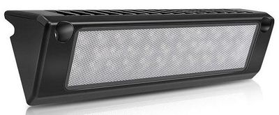 LED prídavné svetlo 10-30V/60x LED šikmé na karavany alebo lode čierne