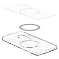 Puzdro Spigen Ultra Hybrid Mag MagSafe pre Samsung Galaxy S25 číre biele