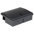 vidaXL Pasce na myši 20 ks čierna 13x10x4 cm